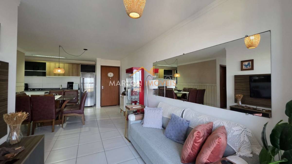  - Apartamento à venda em Torres/RS com 3 dormitórios, suiíte, churrasqueira e garagem.